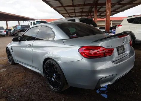 2018 BMW M4 из США, поврежденный, VIN WBS4Z9C50JED22690